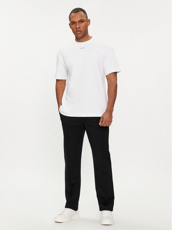 Calvin Klein Calvin Klein Футболка Nano Logo K10K112487 Білий Regular Fit