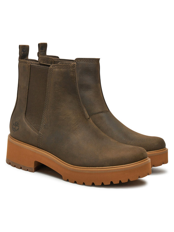 Timberland Timberland Škornji Carnaby Cool Mid Chelsea Boot TB0A2CZQET41 Rjava