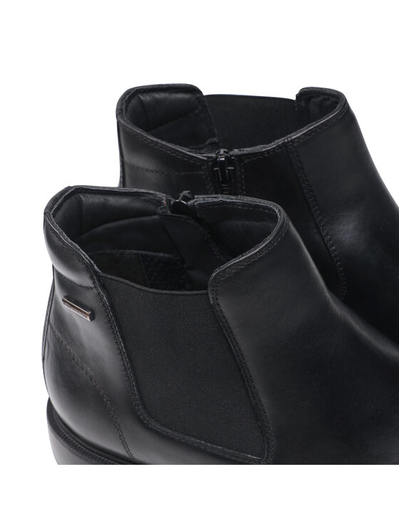 Geox Geox Kotníková obuv s elastickým prvkem U Brayden 2Fit Abx B U64N1B 00043 C9999 Černá