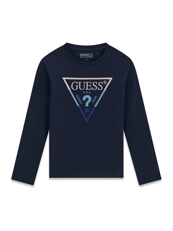 Guess Kids Guess Kids T-Shirt 185356 Niebieski Classic Fit