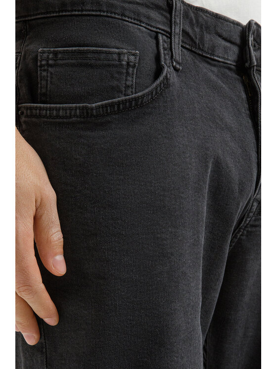 Cross Jeans Cross Jeans Szorty jeansowe A 565-307 Szary Regular Fit