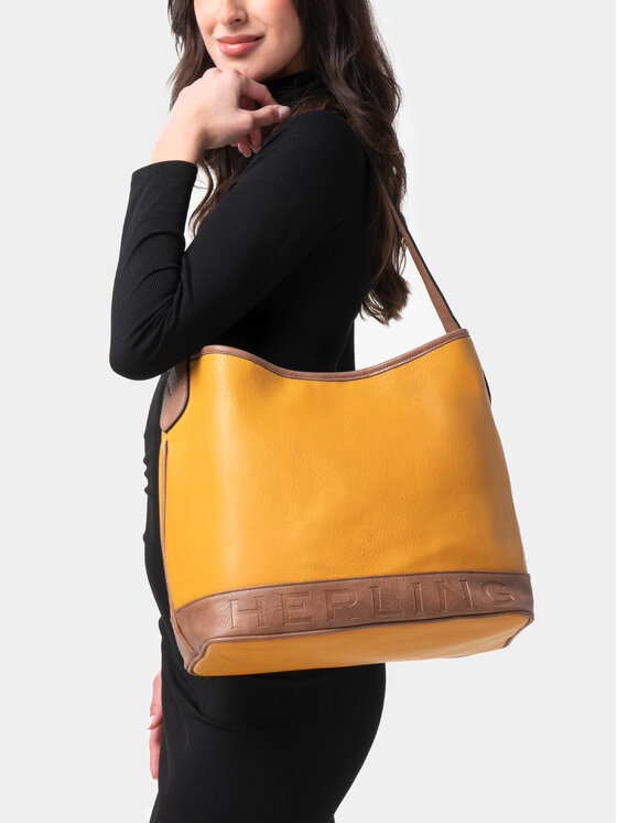 Herling Herling Borsa Quincy Giallo