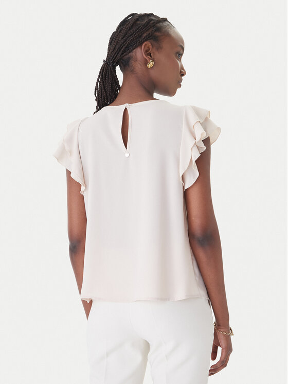 Rinascimento Rinascimento Bluse CFC0127449003 Beige Regular Fit