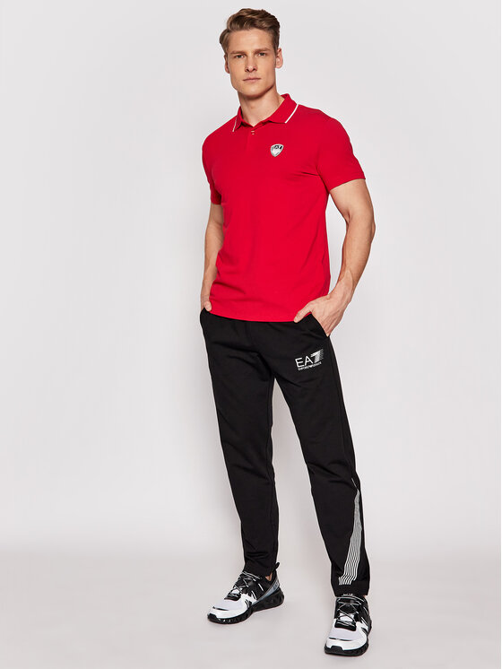 Polo 3KPF05 PJ03Z 1450 Rosso Regular Fit