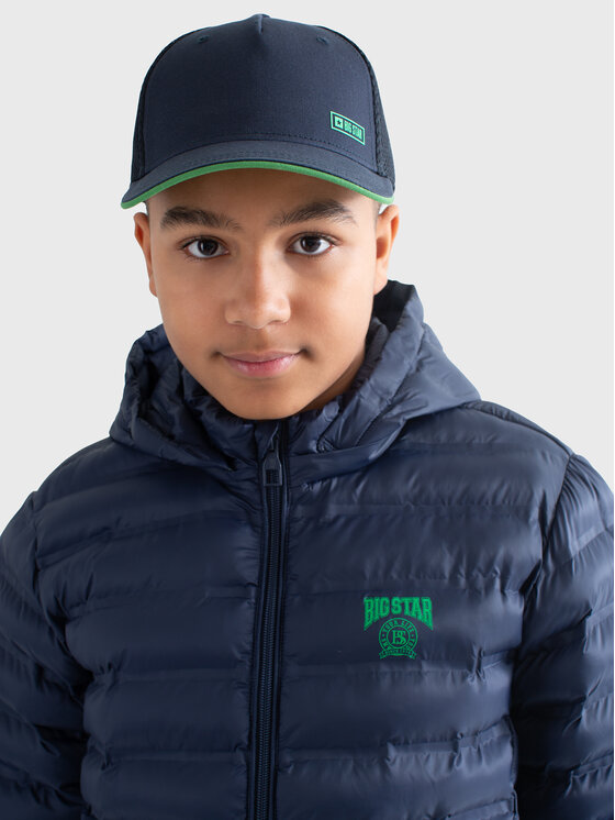 BIG STAR BIG STAR Kurtka zimowa ACARFIN Granatowy Basic Fit