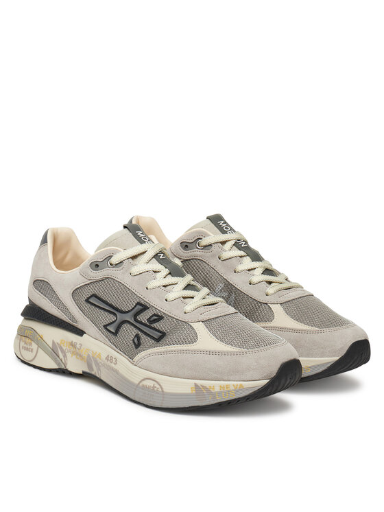 Premiata Premiata Sneakersy MOERUN VAR 7304 Sivá