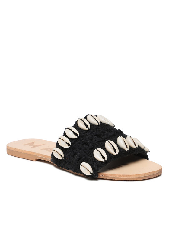 Manebi Manebi Plätud Sandals - Yucatan S 2.9 Y0 Must