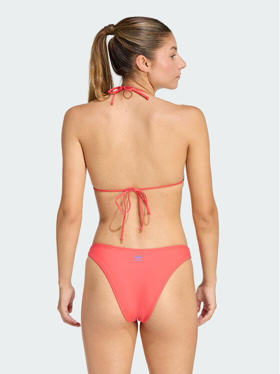 adidas adidas Góra od bikini Adicolor Czerwony