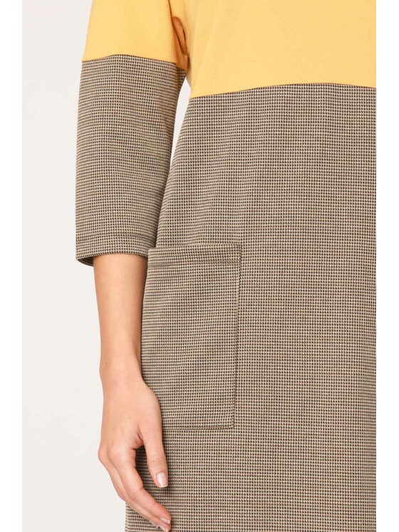 QUIOSQUE QUIOSQUE Každodenné šaty 4NG012342 Žltá Regular Fit