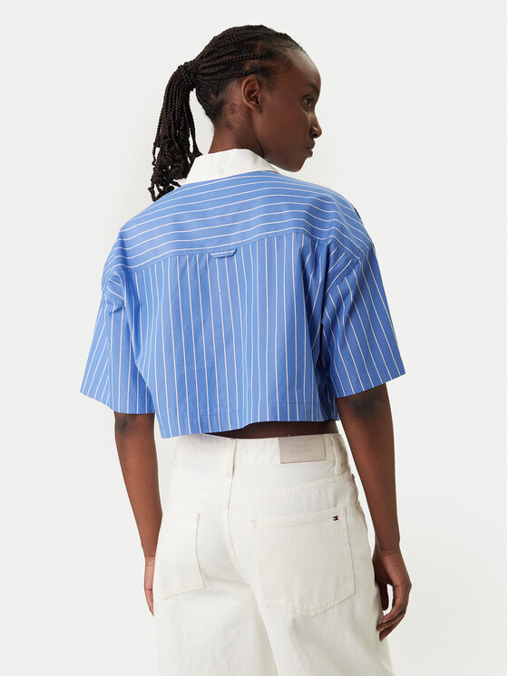 Tommy Jeans Tommy Jeans Polo DW0DW22596 Plava Relaxed Fit