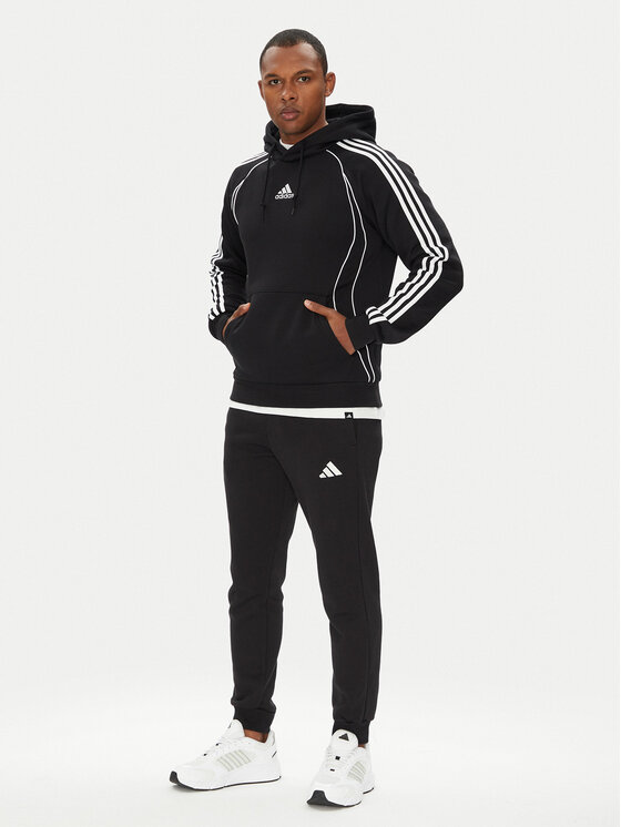 adidas adidas Pulóver adicolor Teamgeist JY6394 Fekete Regular Fit