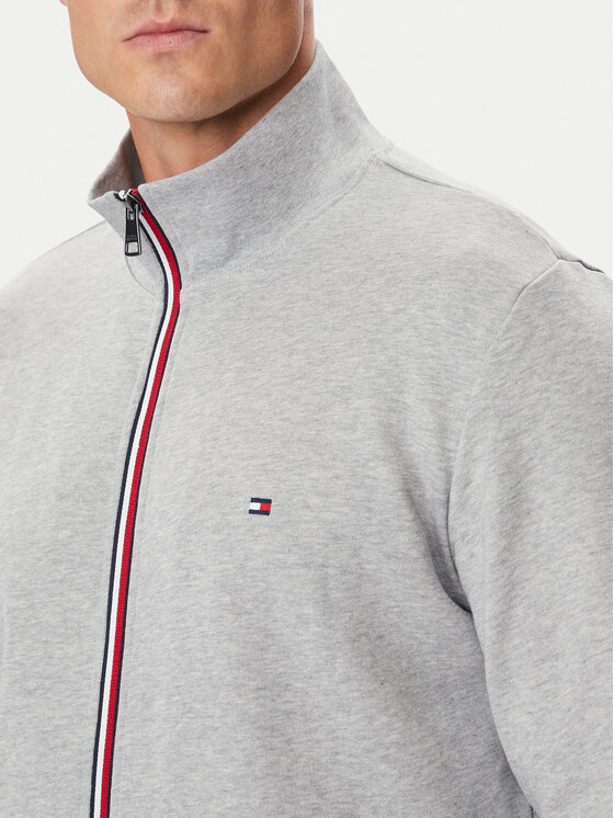 Tommy Hilfiger Tommy Hilfiger Суитшърт MW0MW45650 Светлосив Regular Fit