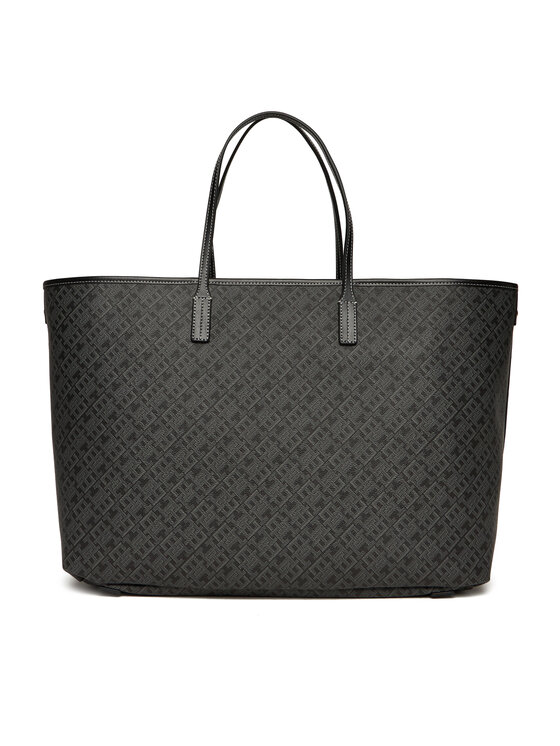 Tommy Hilfiger Tommy Hilfiger Soma Th Monoplay Le Maxi Tote AW0AW17697 Melns