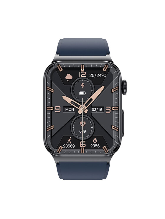Watchmark Smart hodinky Cardio One Tmavomodrá