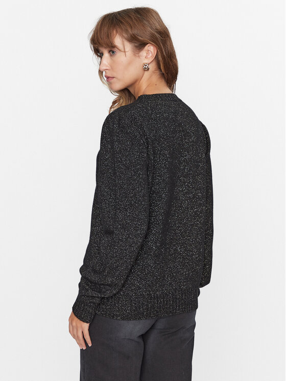 TWINSET TWINSET Sweater 232TT3203 Fekete Regular Fit