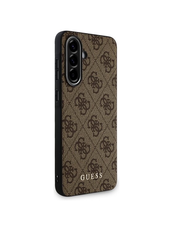 Guess Guess Etui na telefon Samsung Galaxy A56 Brązowy
