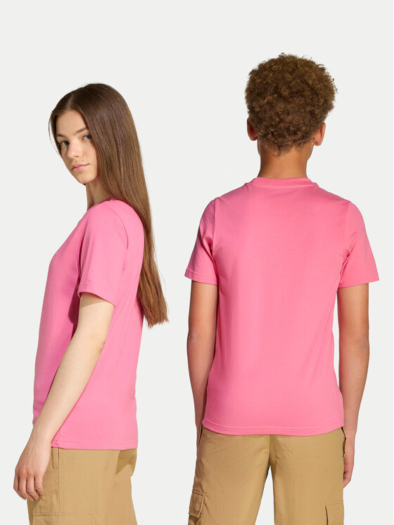 adidas adidas T-shirt JY4986 Ružičasta Regular Fit