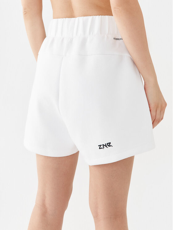 adidas adidas Спортни шорти Z.N.E. IN5149 Бял Loose Fit