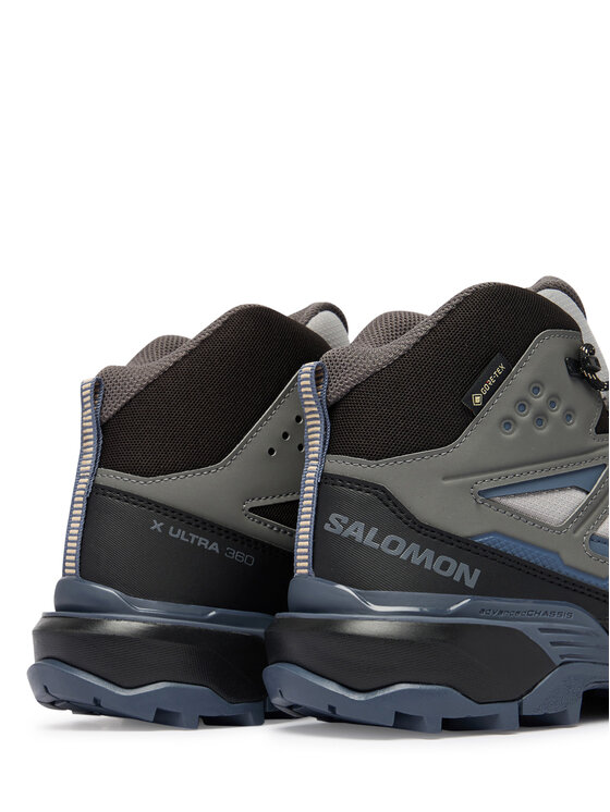 Salomon Salomon Туристически X Ultra 360 Mid GTX  L45390700 Сив