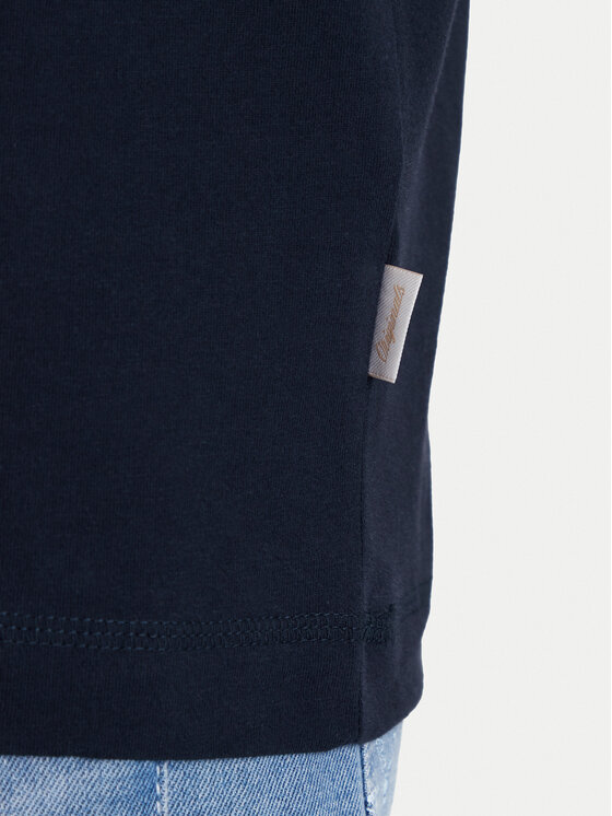 Jack & Jones Jack & Jones Tank top Norrebro Emb 12292009 Tmavomodrá Regular Fit