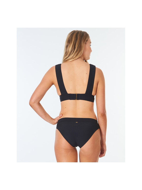 Rip Curl Rip Curl Góra od bikini Premium Surf Deep V Czarny