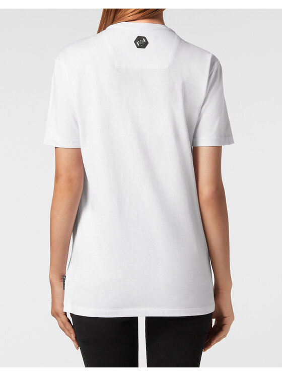 PHILIPP PLEIN PHILIPP PLEIN T-Shirt 19401 Biały Regular Fit