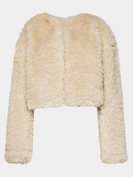 Gina Tricot Gina Tricot Pelliccia 20976 Beige Oversize