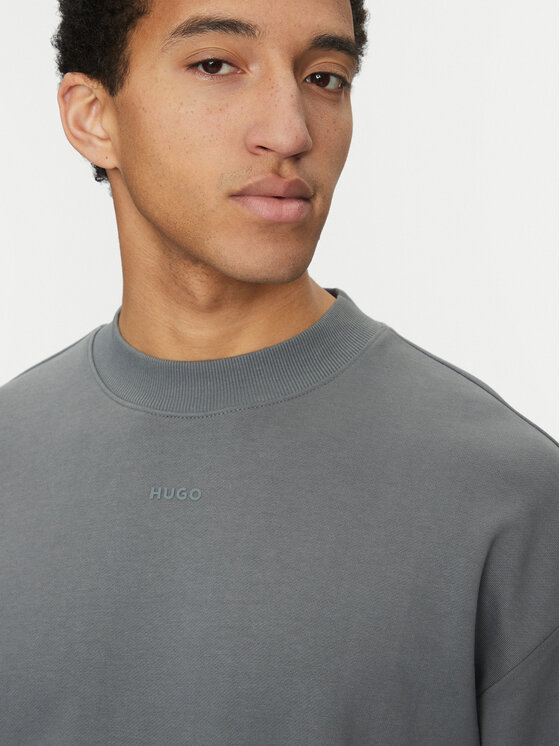 HUGO HUGO Džemperis Dapocrew 50525892 Pilka Relaxed Fit