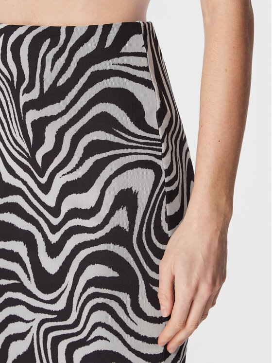 Gonna midi Carro 17354 Nero Regular Fit