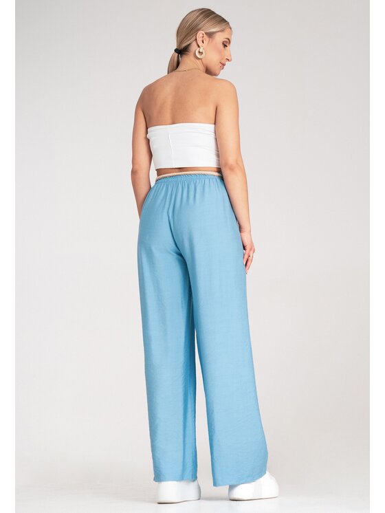 FIGL FIGL Pantaloni di tessuto M1149 Blu Comfort Fit