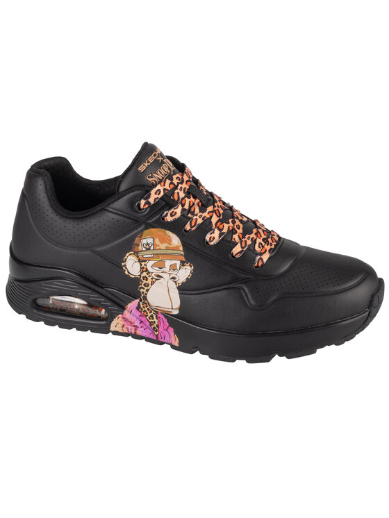 Sneakersy Skechers, Rozmiar 42.5, Czarne, Skechers Uno - Dr. Bombay