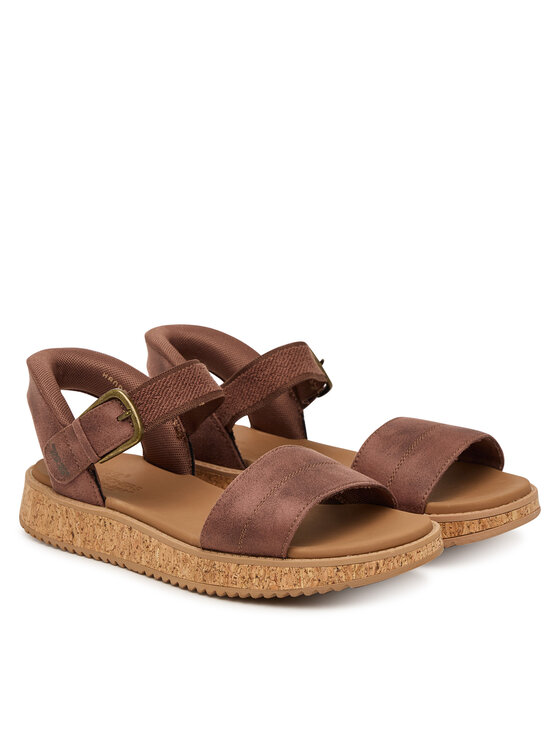 Skechers Skechers Sandále Bobs Sun Vibe 114423/CHOC Hnedá