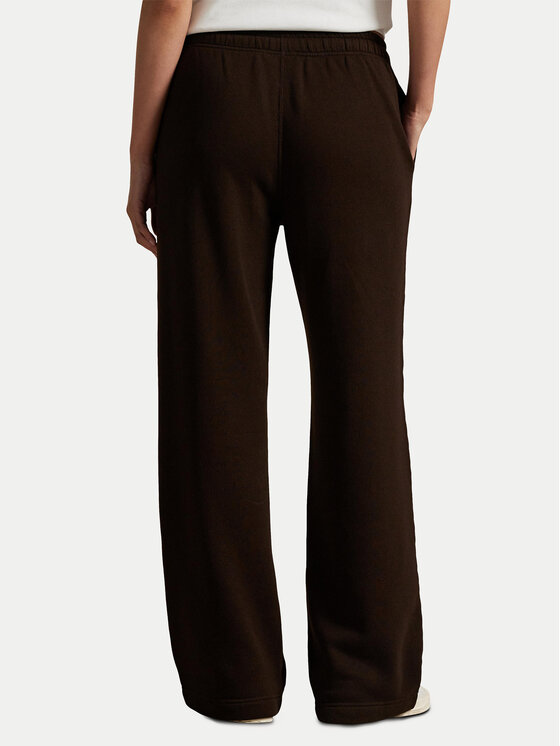Polo Ralph Lauren Polo Ralph Lauren Spodnji del trenirke 211977959005 Rjava Wide Leg