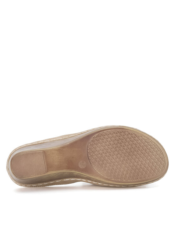 Clara Barson Clara Barson Klapki WYL05010-29 Beżowy