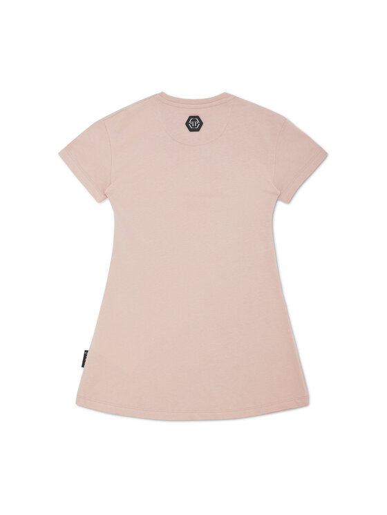 PHILIPP PLEIN PHILIPP PLEIN Vestito chemisier 28147 Écru Comfortable Fit