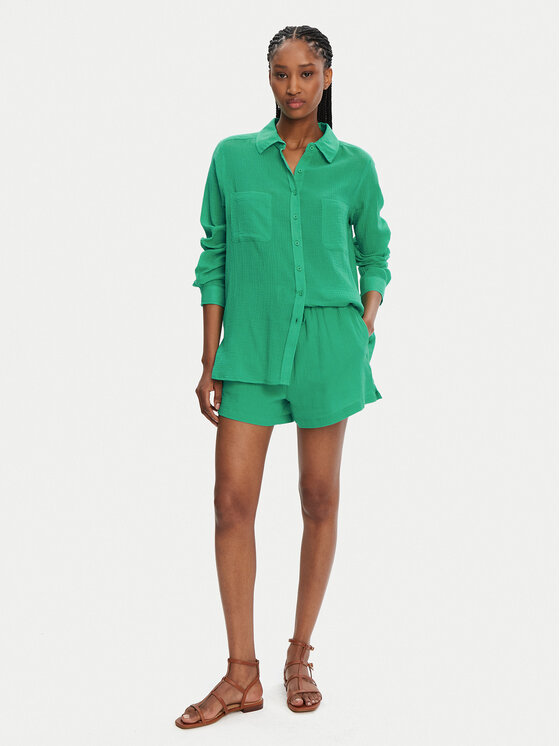 Seafolly Seafolly Сорочка Breeze 55428-TO Зелений Regular Fit