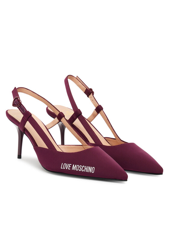 LOVE MOSCHINO LOVE MOSCHINO Lodičky JA10267G1NIMX55641 Bordová