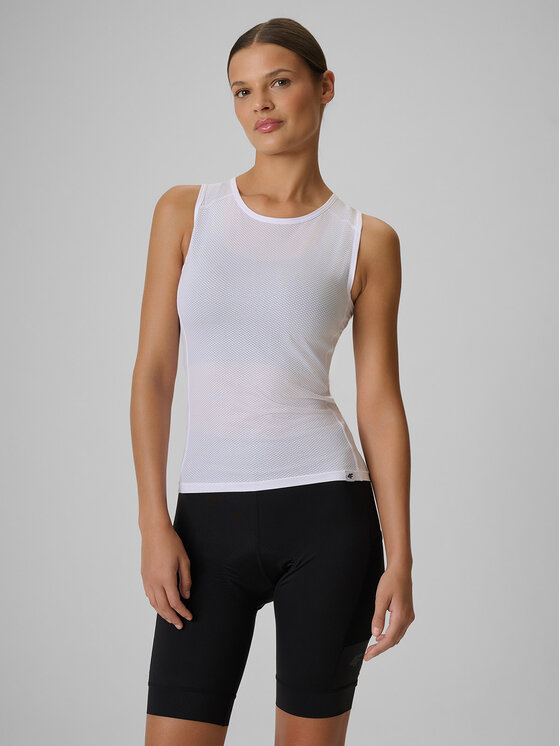 4F 4F Koszulka rowerowa ALTERNATIVE PATH Biały Slim Fit