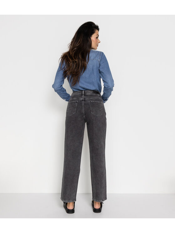 Lee Cooper Lee Cooper Jeansy PARIS 9840 Szary Straight Fit