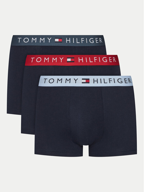 Tommy Hilfiger Set 3 Parov Boksaric UM0UM03181 Mornarsko Modra