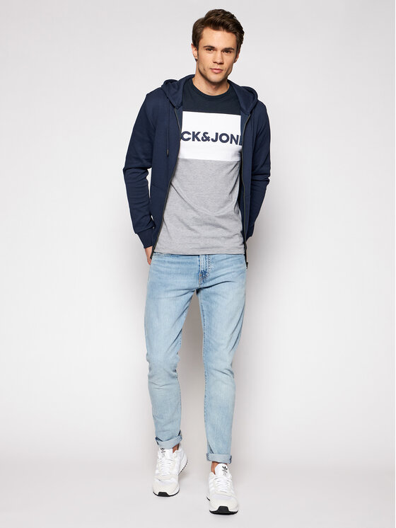 T-shirt Logo Blocking 12173968 Multicolore Slim