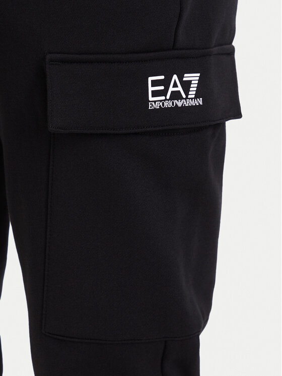 EA7 Emporio Armani EA7 Emporio Armani Dressipüksid 8NPP68 PJVTZ 1200 Must Regular Fit