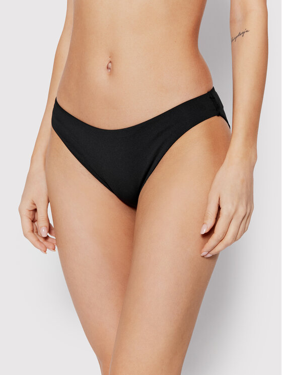 Calvin Klein Swimwear Bikini partea de jos Core Solids KW0KW01722 Negru
