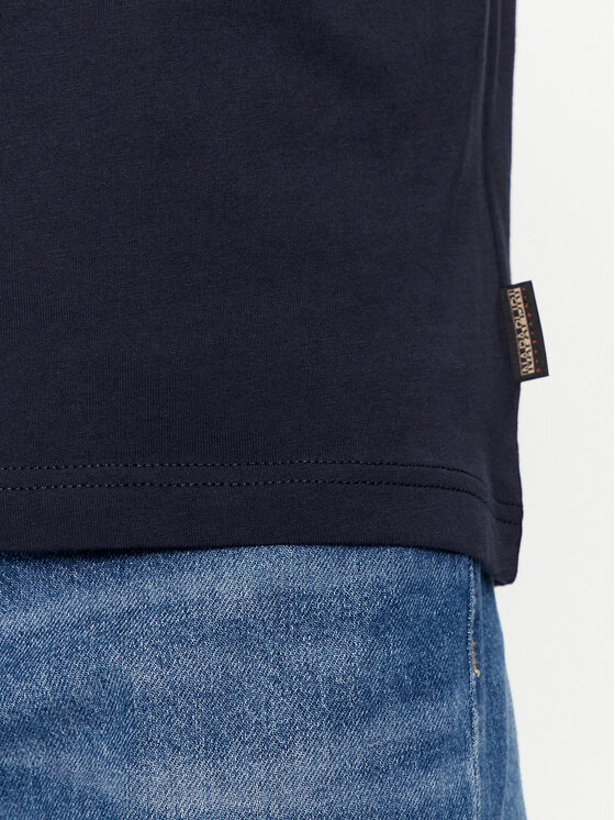 Napapijri Napapijri T-särk Iaato NP0A4HFZ Tumesinine Regular Fit