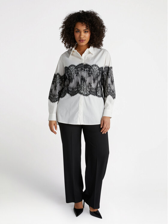 Fiorella Rubino Fiorella Rubino Camicia 5063T001297N0S1 Bianco Regular Fit