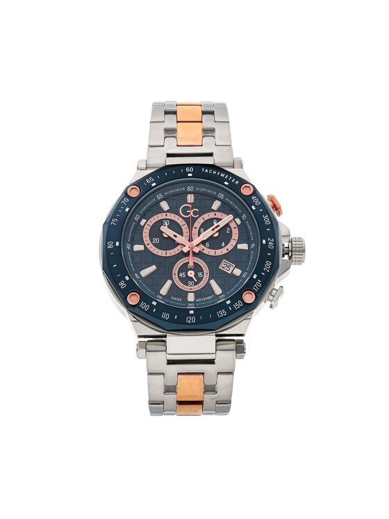 Gc Gc Zegarek Y81003G7MF Srebrny