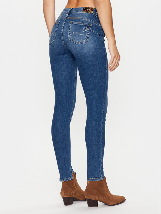 Liu Jo Liu Jo Traperice UF3003 D4448 Plava Skinny Fit