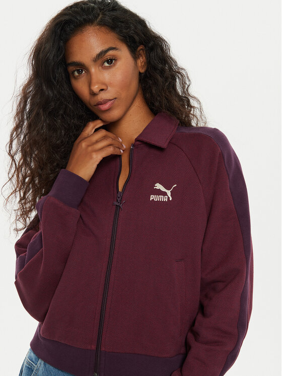 Puma Puma Džemperis T7 626797 Violetinė Relaxed Fit