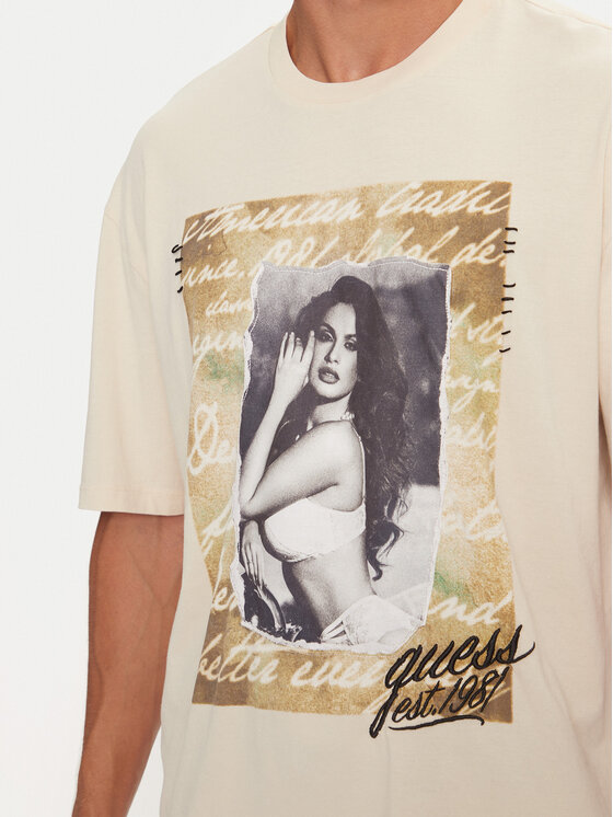 Guess Guess T-Shirt M4BI21 K9RM1 Kolorowy Regular Fit