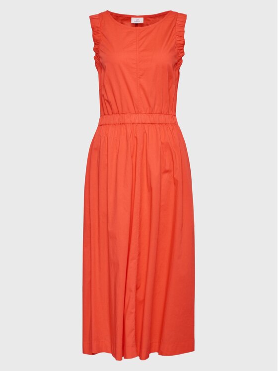 Deha Rochie de zi D83096 Coral Regular Fit Coral imagine noua